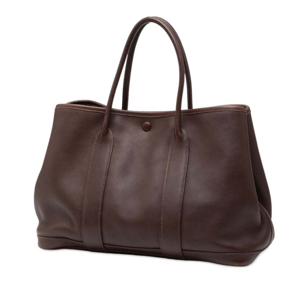 Hermès Garden Twilly TPM Tote Bag, Handbag, Brown, Swift Leather, Women's, HE... - Picture 2 of 10